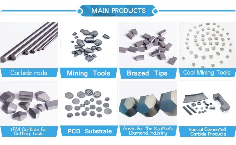 Tungsten Carbide Inserts Tips for Mining Manufacturer