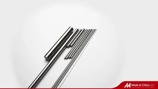 Varilla de carburo de tungsteno Yl10.2 para brocas cortadoras Endmill, grifos de fresado escariador