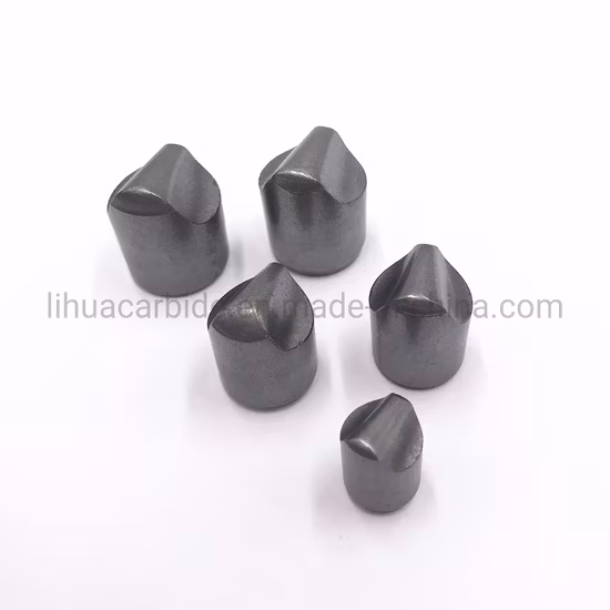 Puntas de carburo sin recubrimiento para piezas mineras