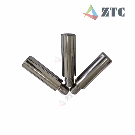Pin de pulido ultra fino del carburo de la clavija del carburo de tungsteno de la estructura estable